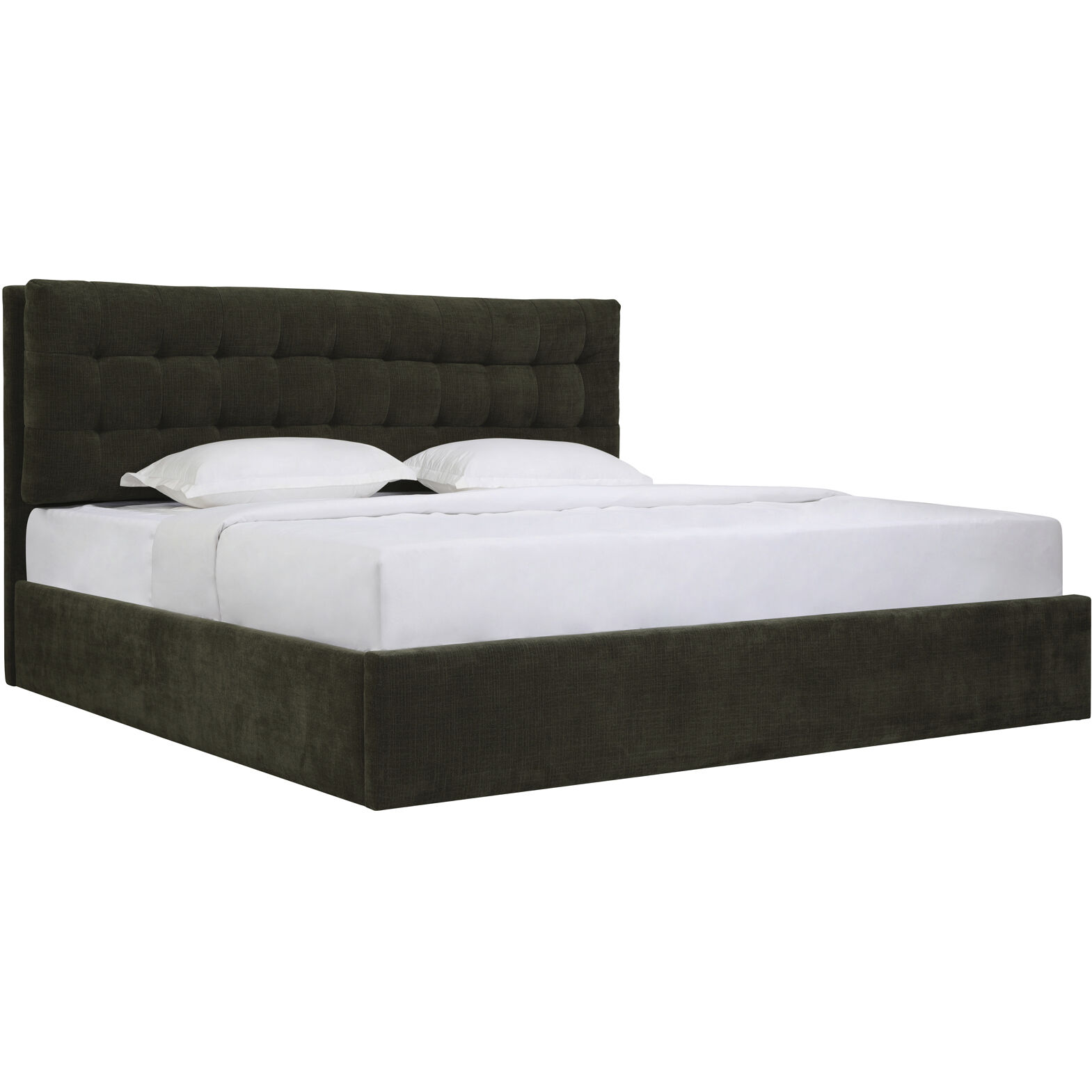 Sebastion Green Storage Bed, Queen